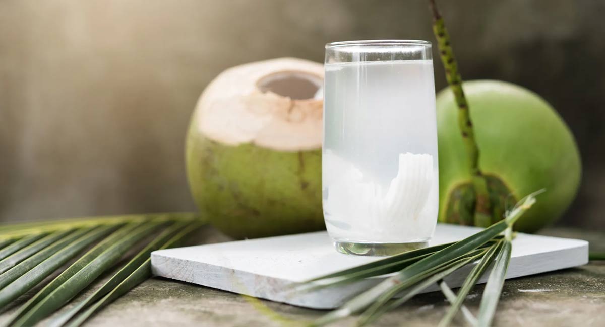 Coconut water is the best for skin beauty