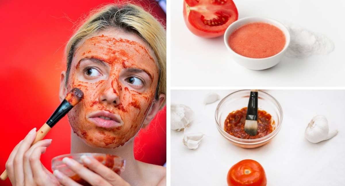 Tomato Face Pack Beauty Tips With Home Remedies