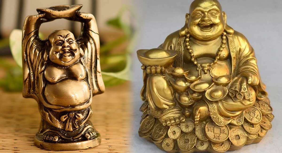 If you put the Laughing Buddha like this, all you need is gold