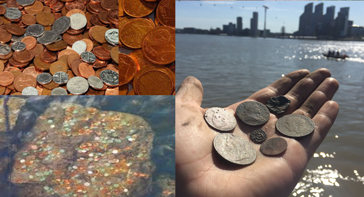 Coin tossing in the river is the third belief