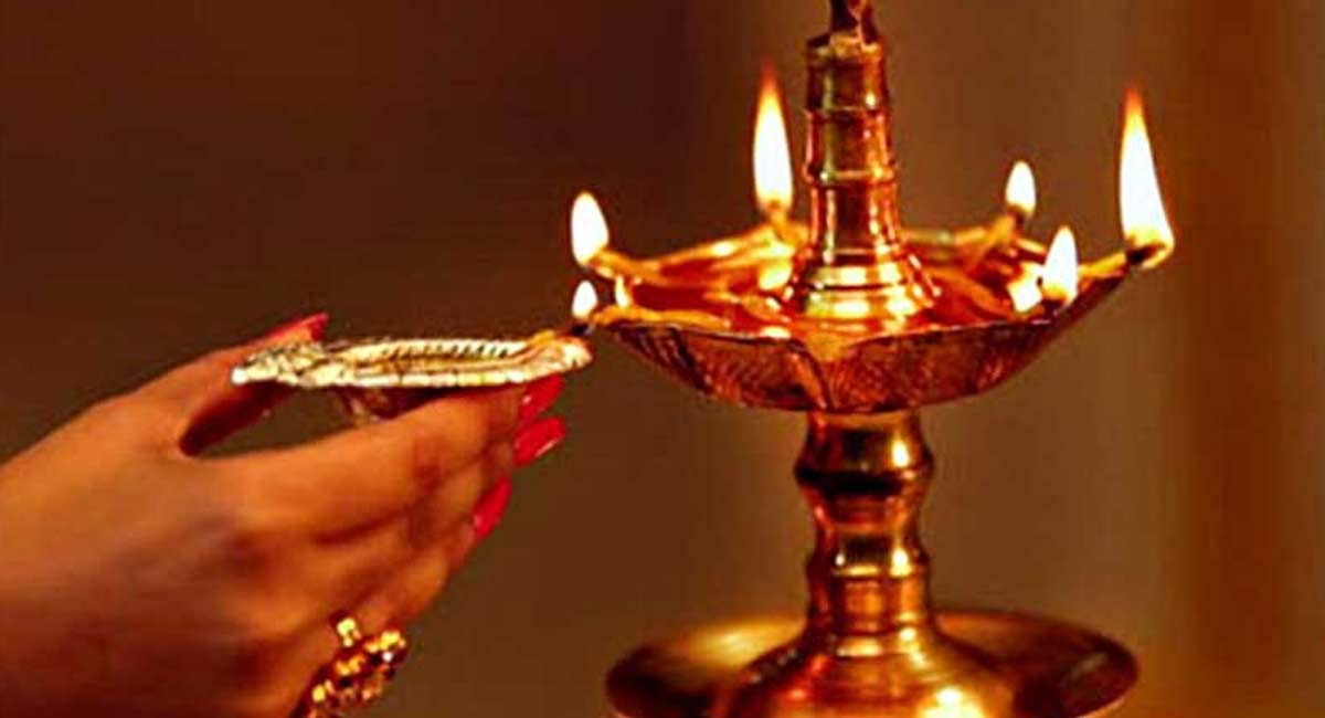 if the deepam is lit with any oil do you know if it brings good luck