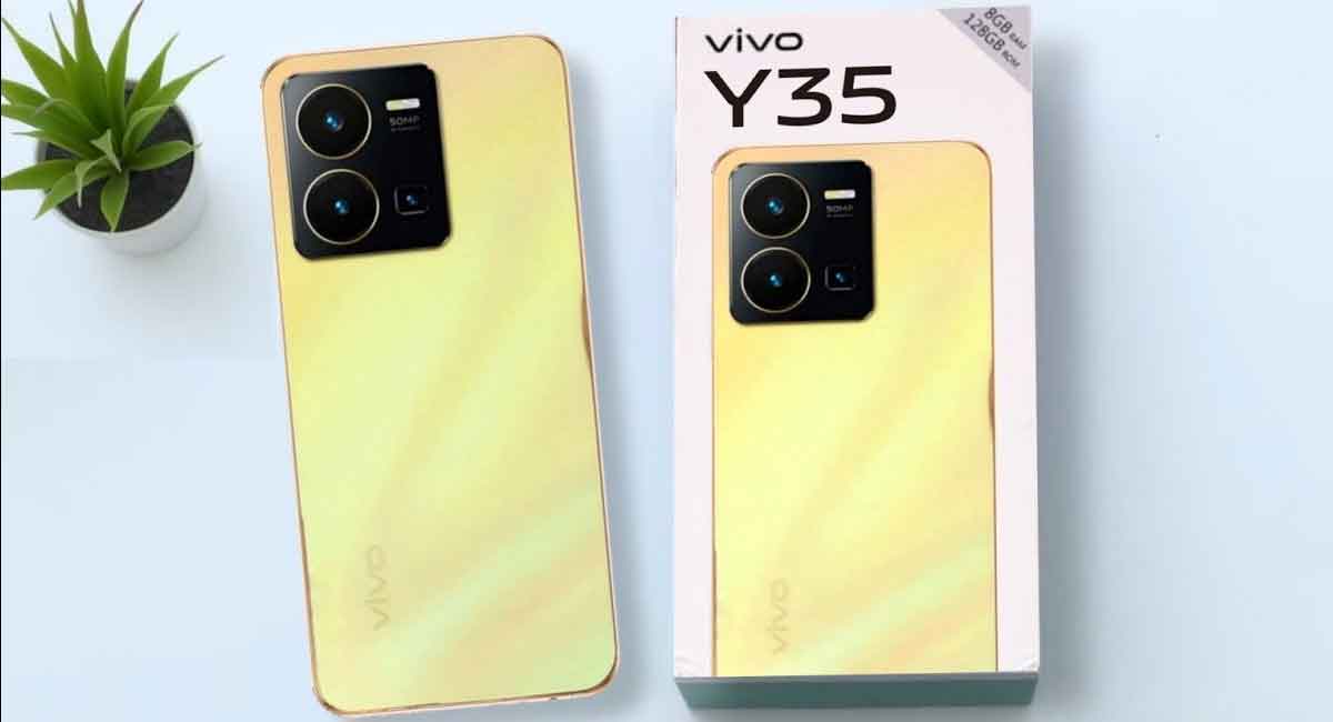 Vivo Y35 smartphone launch with stunning design