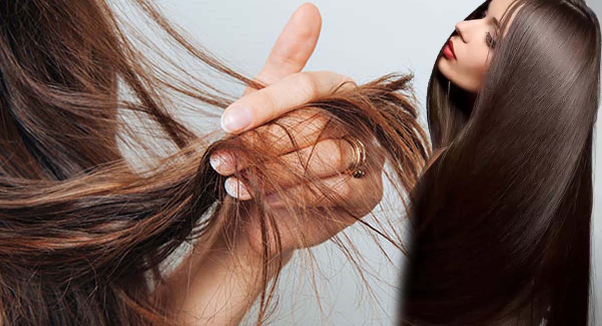 Hair split ends to check these herbal packs