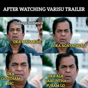 Varasudu trailer latest memes viral 